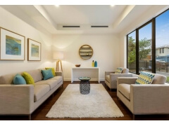 Solid Wood Flooring - Brushed Walnut Oak Solid Wood Flooring